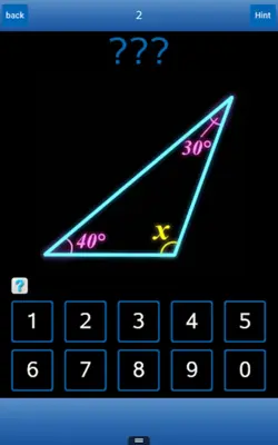 Find Angles! - Math questions android App screenshot 9