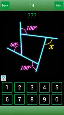 Find Angles! - Math questions android App screenshot 12