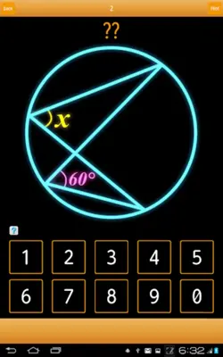 Find Angles! - Math questions android App screenshot 1