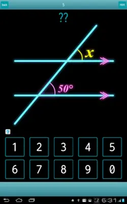 Find Angles! - Math questions android App screenshot 3