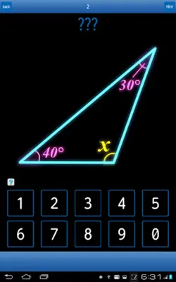 Find Angles! - Math questions android App screenshot 4