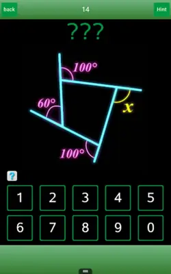 Find Angles! - Math questions android App screenshot 7