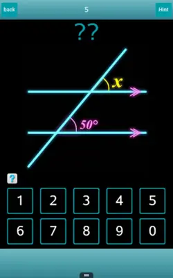 Find Angles! - Math questions android App screenshot 8